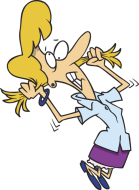 Image result for writer tearing hair out